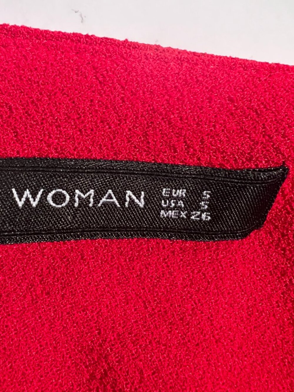 Zara Woman Red Flutter Sleeve Wide Leg Jumpsuit - Size S - Picture 11 of 15